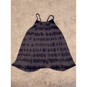 Obey black and grey tie dye tank size XS